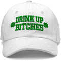 St Patricks Day hat Green Baseball Cap Shamrock Embroidered for man Women Funny