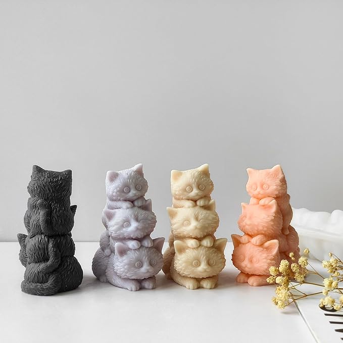 Cat Soap & Candle Mold - Image 2