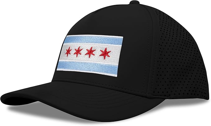 Performance Golf Hat – Adjustable Snapback Trucker Baseball Cap for Men & Women - Jetset Series