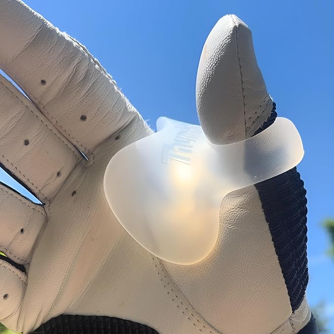 ThumbPRO Baseball Thumb Guard - Batting Aid & Grip Enhancer - Reduces Sting, Improves Swing - for Baseball & Softball - All Levels, Left/Right Hand - 3 Sizes