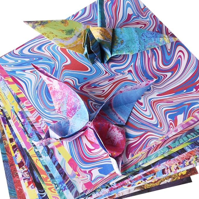 Origami Paper Kit Dobule Sided 100 Sheets 100 Colors 6 Inch Japanese Chiyo - Image 5