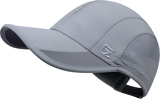 GADIEMKENSD Quick Dry Run Hat Cooling Breathable Mesh