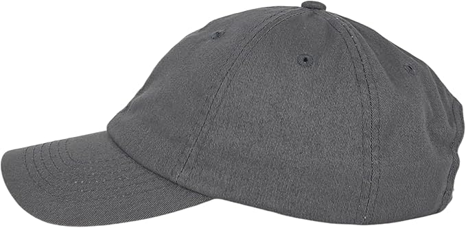 Classic Dad Hat Cotton, Low-Profile Plain Baseball Cap, Adjustable, Breathable and Packable