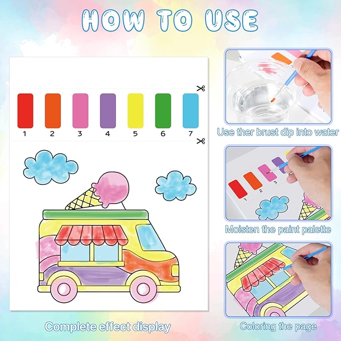 Paint with Water Coloring Books - Image 5
