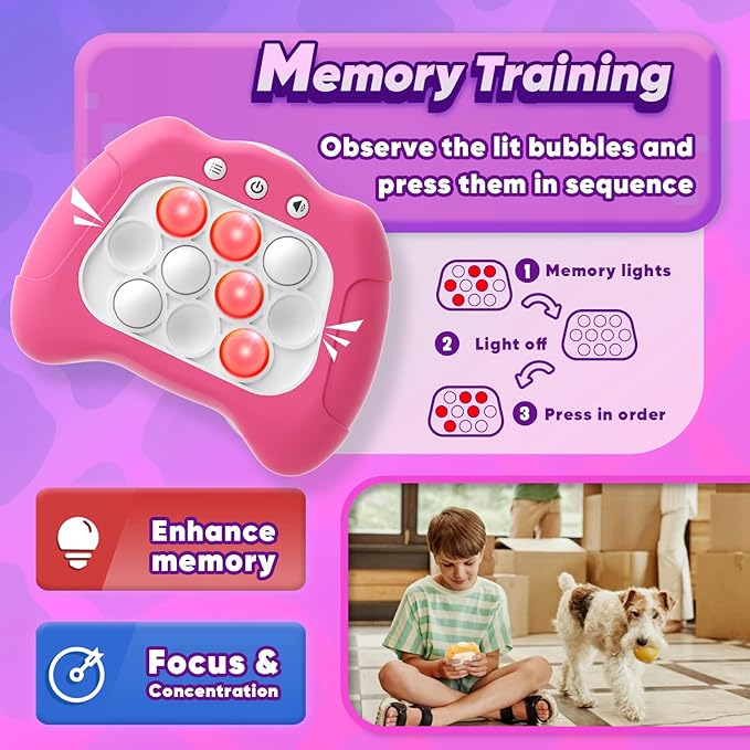 Handheld Game Toy for Kids Age 6-12, Sensory Fidget Toys for Kids 8-12 - Image 3