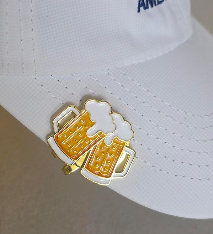 Food & Drink Golf Ball Markers with Hat Clip – Funny Magnetic Golf Accessories & Unique Gifts for Golf Lovers
