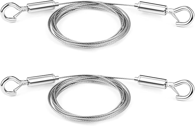 Adjustable Picture Hanging Wire 2PCS Mirror Frame Kit 2m x1.5mm Heavy Duty by AdjustablePictureHangingKit