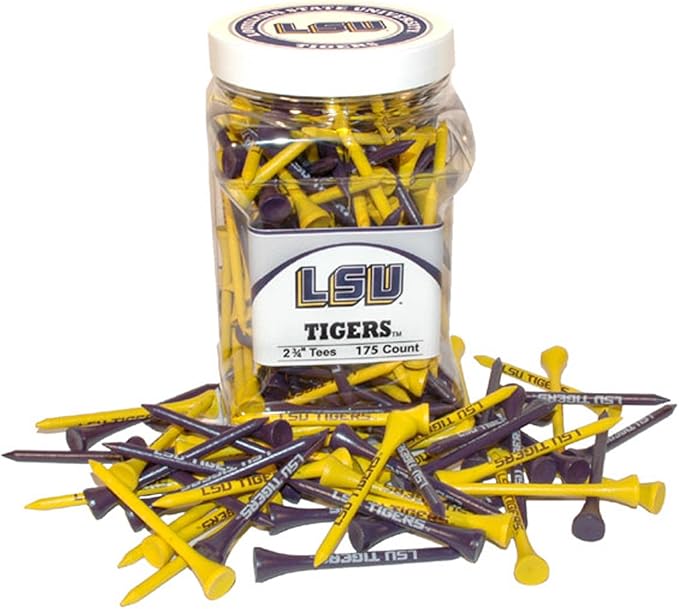 Team Golf NCAA unisex-adult Jar of 175 Golf Tees