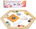 Jokers and Marbles Board Game, Wooden Marble Game by Unknown