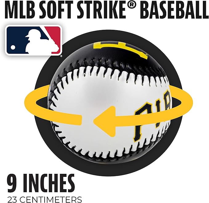 Franklin Sports MLB Team Soft Baseballs - Team Logo - Fan Shop Toy Baseball for Kids - Decoration for Desks and Office