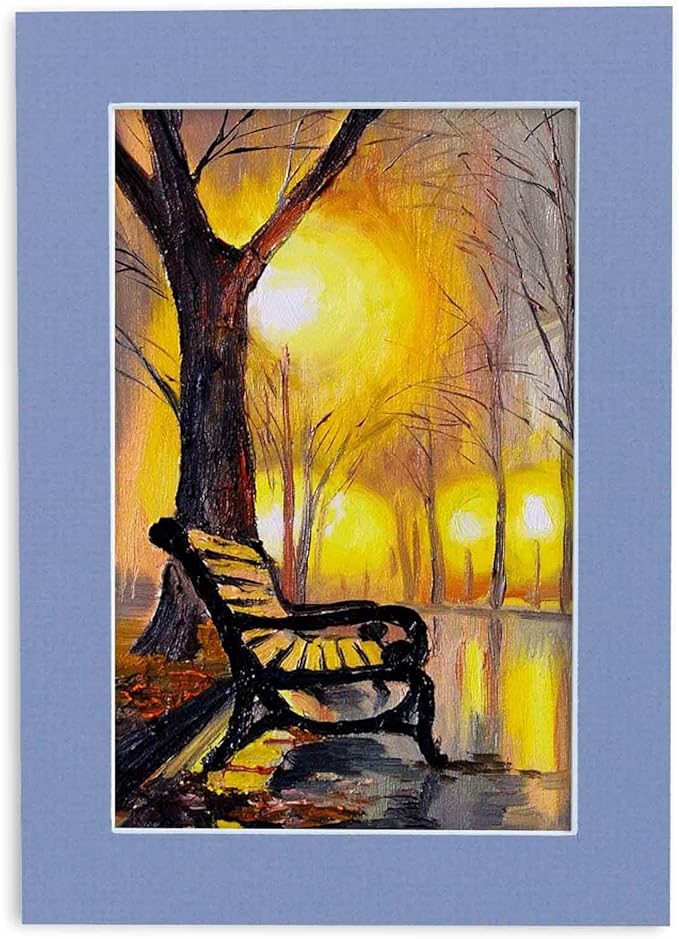 Pack of 25 Acid Free 8.5x11 Mats Bevel Cut - Image 7