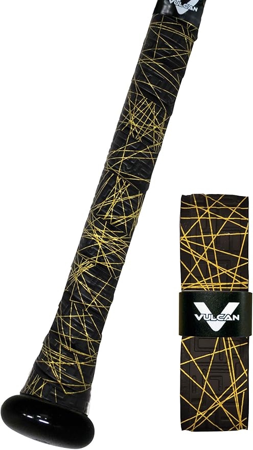 Vulcan | 0.50mm / 1.00mm / 1.75mm Bat Grip | Baseball/Softball | Multiple Colors