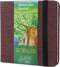 tumuarta Square Watercolor Journal, 140 LB, 300 GSM, Cotton Paper, Cold Press by tumuarta