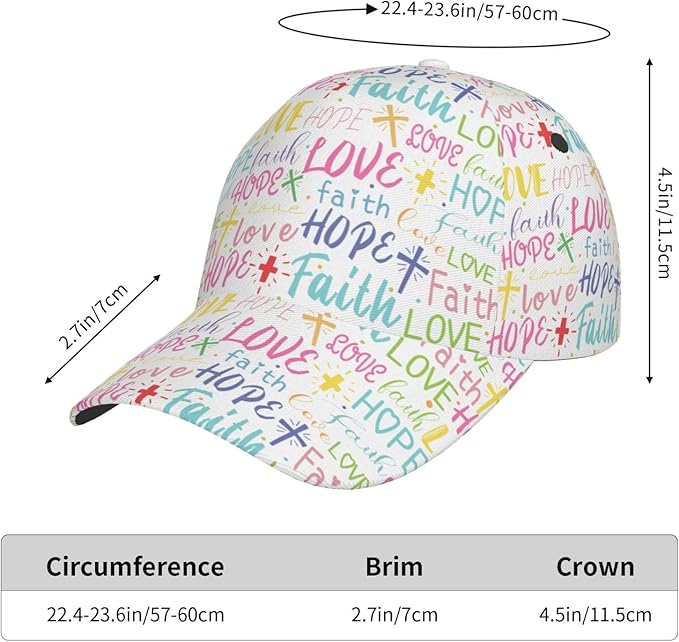 Jesus Baseball Cap Christian Trucker Hat Easter Hats Religion Snapback Cap Adjustable for Women Men