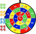 Kids Dart Board Game Set-29 inchs, Board Games by InfiOne