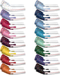 JaGely 16 Pairs Ice Cream Arm Sleeves for Kids UV Sun Protection Football Basketball Baseball Compression Long Sleeves Youth