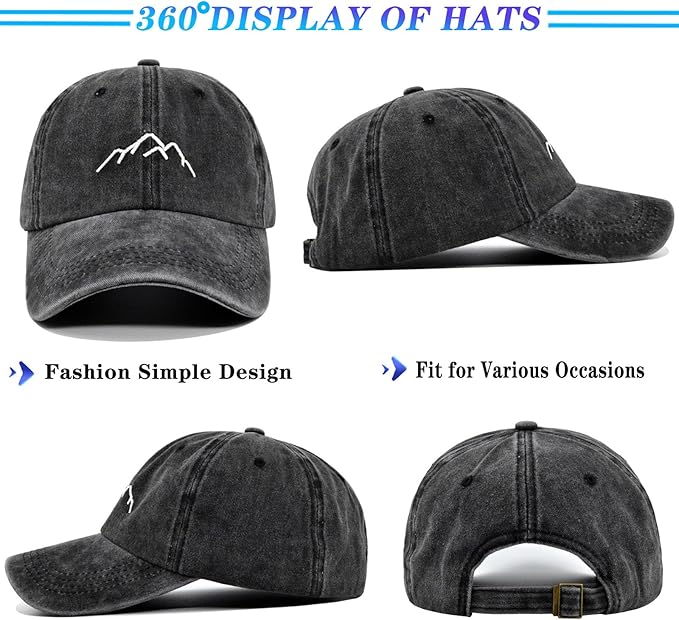 American Flag Baseball Cap Trucker Hat for Men Women Mesh Camo Hat for Men Embroidered Hat