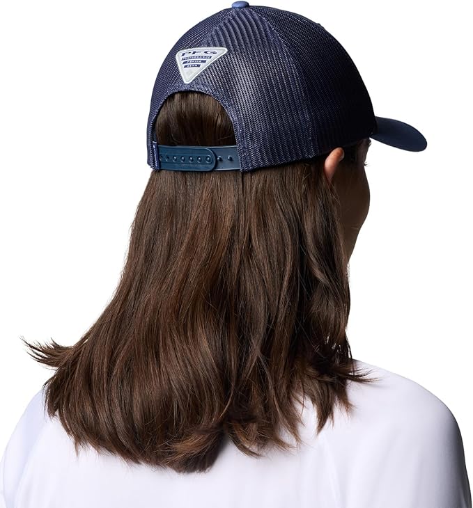 Columbia Womens PFG Fish Flag Snap Back