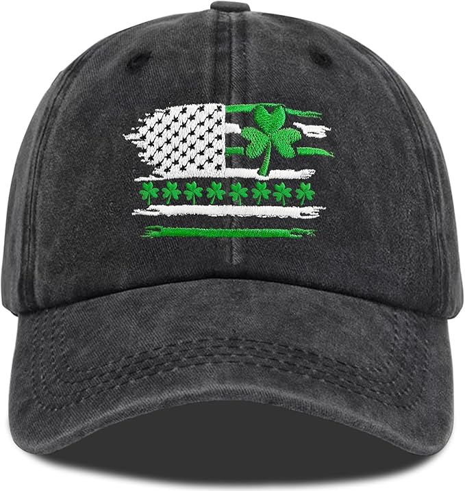 American Flag Patriotic Baseball Cap | Embroidered USA Flag 100% Cotton Adjustable Hat for Men & Women