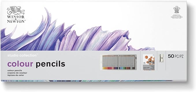 Winsor & Newton Studio Collection Artist Pencils, Colour Pencil Box Set - Image 3