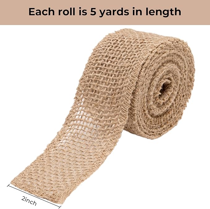 Burlap Fabric Roll - Image 3