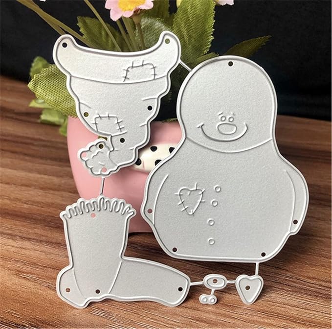 Metal Cutting Dies DIY Merry Christams Embossing Stencil Template Scrapbooking - Image 5