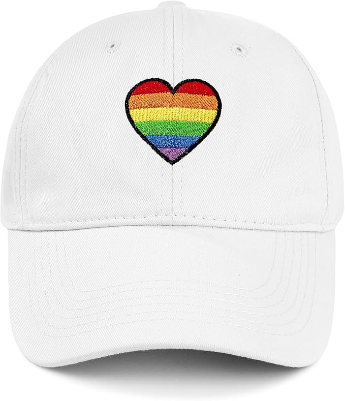Zando 2026 Trendy Heart Baseball Caps for Women Men Girls Dad Adjustable Cute Cotton Trucker Hat for Casual Travel Sports