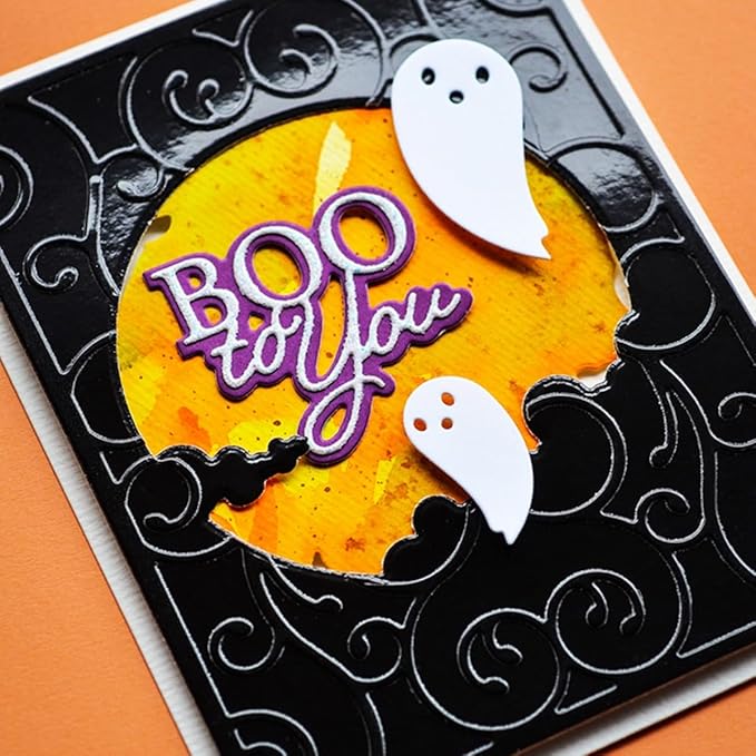 Cutting Dies Metal Stencils Scrapbooking Tools Flowers Lace Frame DIY Embossing - Image 3