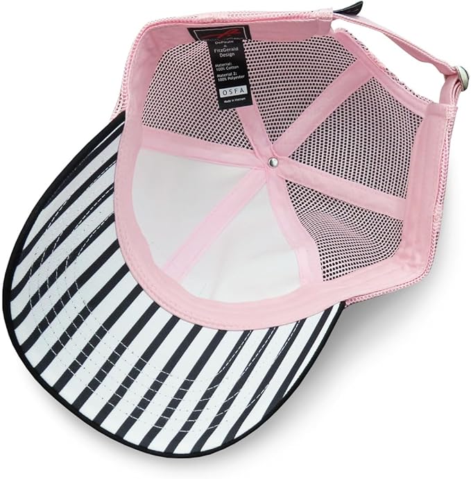 Baseball Cap for Women in Cute Dad Hat Design with Mesh to Stay Cool at The Beach in Summer