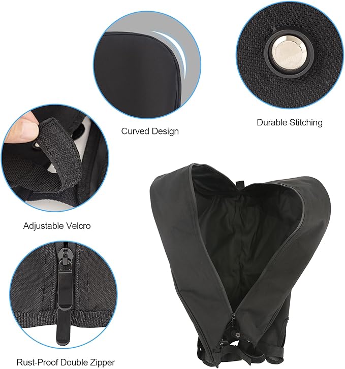 TUYUU Golf Bag Cover,Golf Bag Rain Hood Cover,Waterproof Golf Bag Covers for Rain,Golf Bag Top Cover for Tour Bags Golf Bags Carry Cart Stand Bags,Golf Gifts for Men Women.Golf Club Bag Accessories