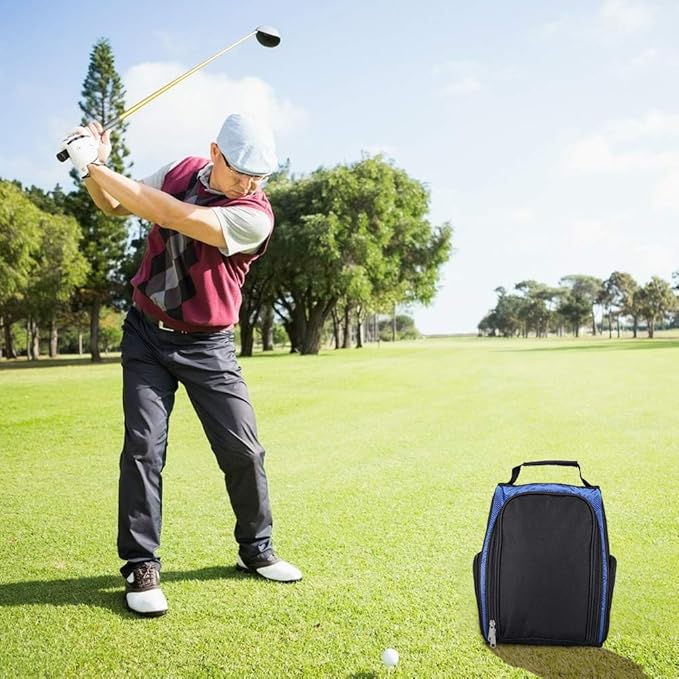 LONGCHAO Golf Shoes Bag for Men Sport Bag - Travel Shoes Case Carry Tote Bag for Sport Golf Tennis and Other Accessories
