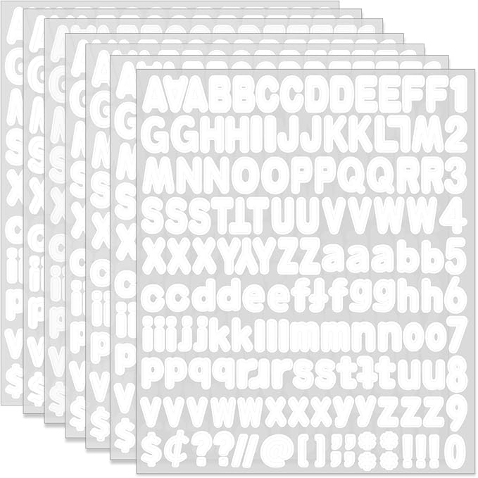 Alphabet Stickers by Starboling