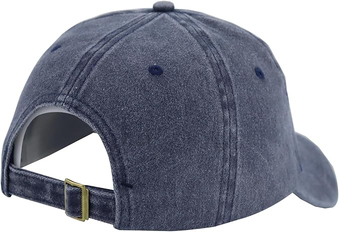KKMKSHHG Side by Side Hair Don't Care Baseball Cap, Funny Embroidered Adjustable Washed Cotton Outdoor Car Hat for Women Men