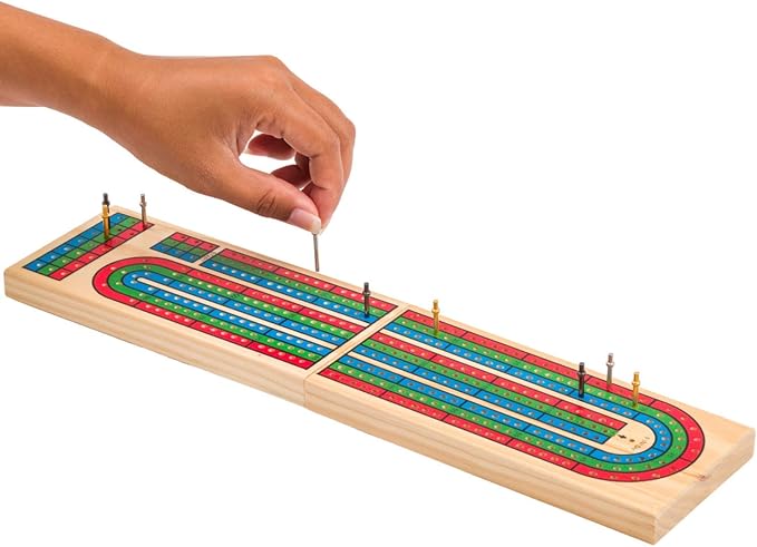 Regal Games Cribbage Board Game Set w/Storage - Image 6