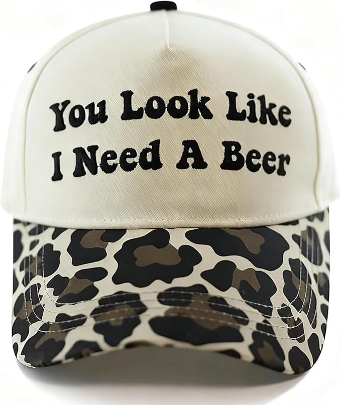 Hat Funny Embroidered Trucker Hat Adjustable Two Tone Snapback Canvas Baseball Cap for Womens