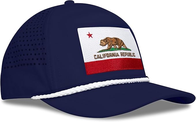 Performance Golf Hat – Adjustable Snapback Trucker Baseball Cap for Men & Women - Jetset Series