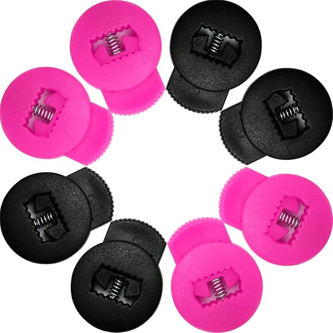 AliBall Glove Locks Baseball, Glove Lace Locks 8 Pack, Never Need Thying Knots Again, Fits All Baseball and Softball Gloves
