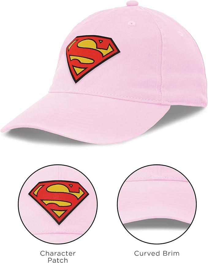 ABG Accessories Superman Hats for Men Baseball Cap