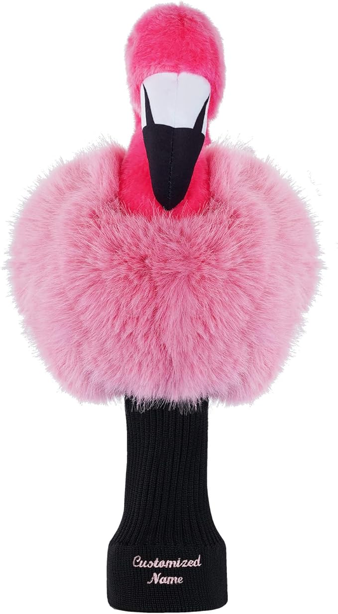 mytag Funny Golf Club Head Covers, Animal Plush Driver Headcover, Golf Headcover Fits Standard 460cc Driver Head