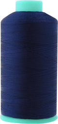 Mandala Crafts Bonded Nylon Thread Dark Blue Heavy Duty Sewing Threads by MandalaCrafts
