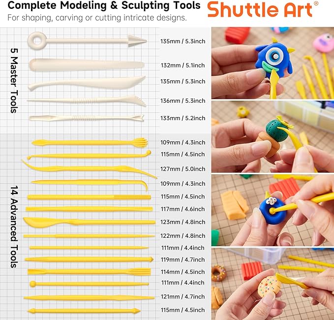 Shuttle Art Polymer Clay Kit - Image 3