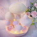 6 Pack Mushroom Soap & Candle Mold by ESEDAGESiliconeMold