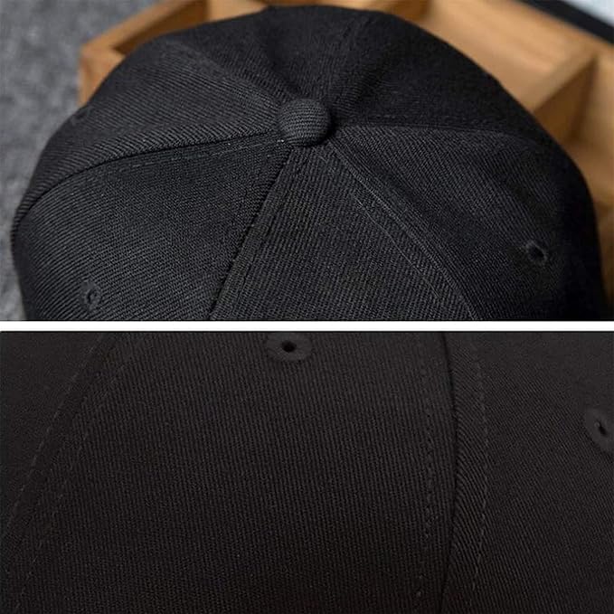 Skull Finger Flat Bill Hats for Men Black Mens Snapback Hat Baseball Cap Fitted Hat Rock N Roll Skeleton Hand Snap Backpack