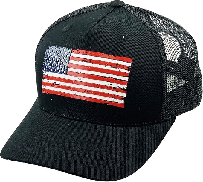 KBETHOS Flag USA America Military Thin Blue Line Thin Red Line Vintage Distressed Baseball Cap Dad Hat Unisex Adjustable…