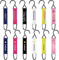 Vicenpal 12 Pcs Softball Nylon Fence Hooks for Softball Bag Team Gifts Inspirational Metal Fence Hook for Women Safety Buckles Multifunctional Hanging Buckles for Outdoor Sport Equipment Backpack