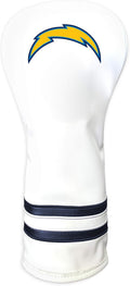Team Golf NFL Pittsburgh Steelers White Vintage Fairway Head Cover White Vintage Fairway Golf Club Headcover, Form Fitting Design, Retro Design