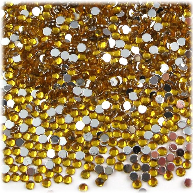 The Crafts Outlet 5-PK Set, Round 3mm Rhinestones - Image 4