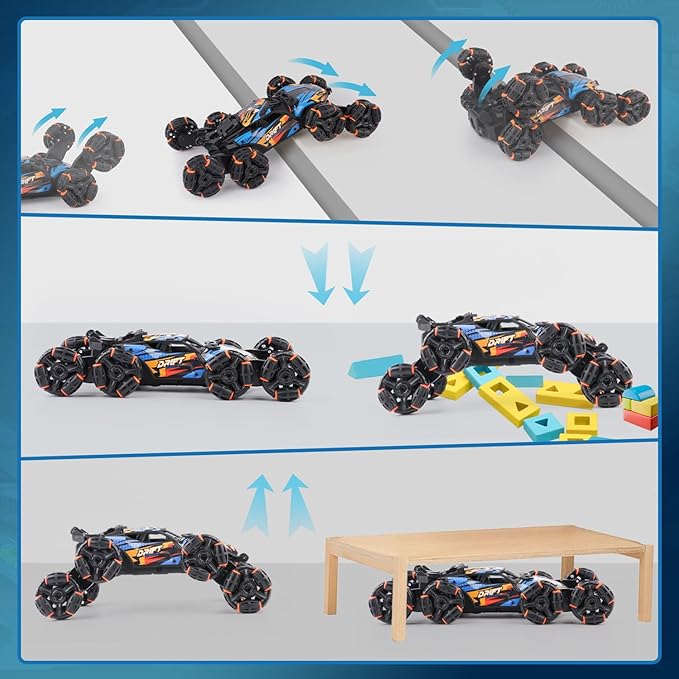 Cool 8 Wheels Hand Controlled rc Stunt Car Toys, Gesture Sensing Remote Control - Image 8