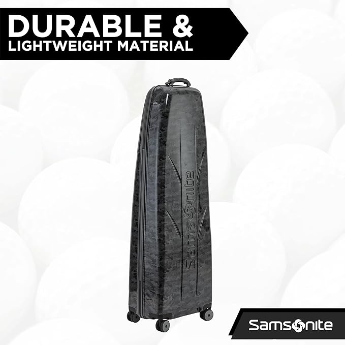 Samsonite Tour Classic Golf Hard Case Golf Travel Bag, Lightweight & Durable ABS Shell, 360 Degree Multi-Directional Wheels