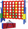 Jumbo 4 in a Row Game Set, 4FT Giant Game Set by N1keft
